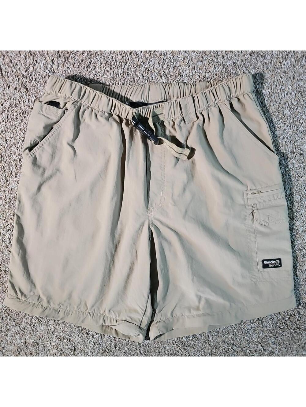 GuideSeries Sz 36 Nylon Belted Shorts